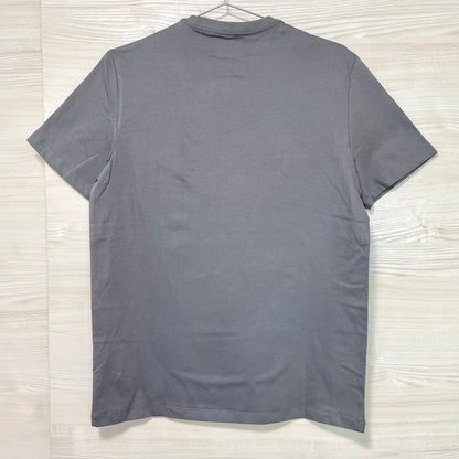 Calvin Klein カルバンクライン Tシャツ L カットソー 半袖 プリント ロゴ グレー メンズ レディース コットン