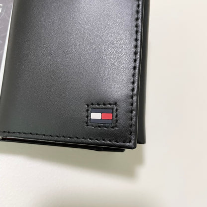 TOMMY HILFIGER トミーヒルフィガー 折り財布 ウォレット 三つ折り カードケース 小銭入れなし メンズ コンパクト