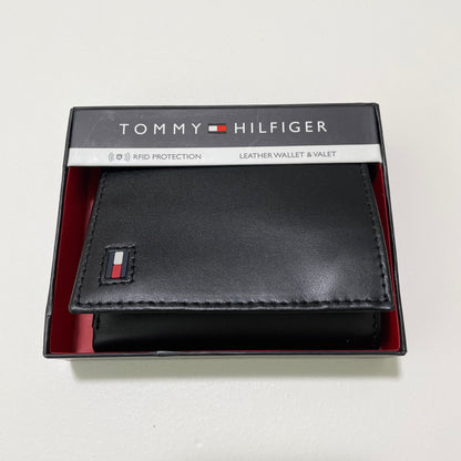TOMMY HILFIGER トミーヒルフィガー 折り財布 ウォレット 三つ折り カードケース 小銭入れなし メンズ コンパクト