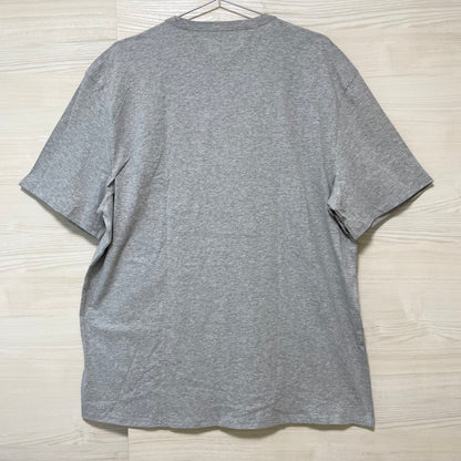 TOMMY HILFIGER トミーヒルフィガー Tシャツ XXL カットソー 半袖 プリント ロゴ シンプル メンズ グレー