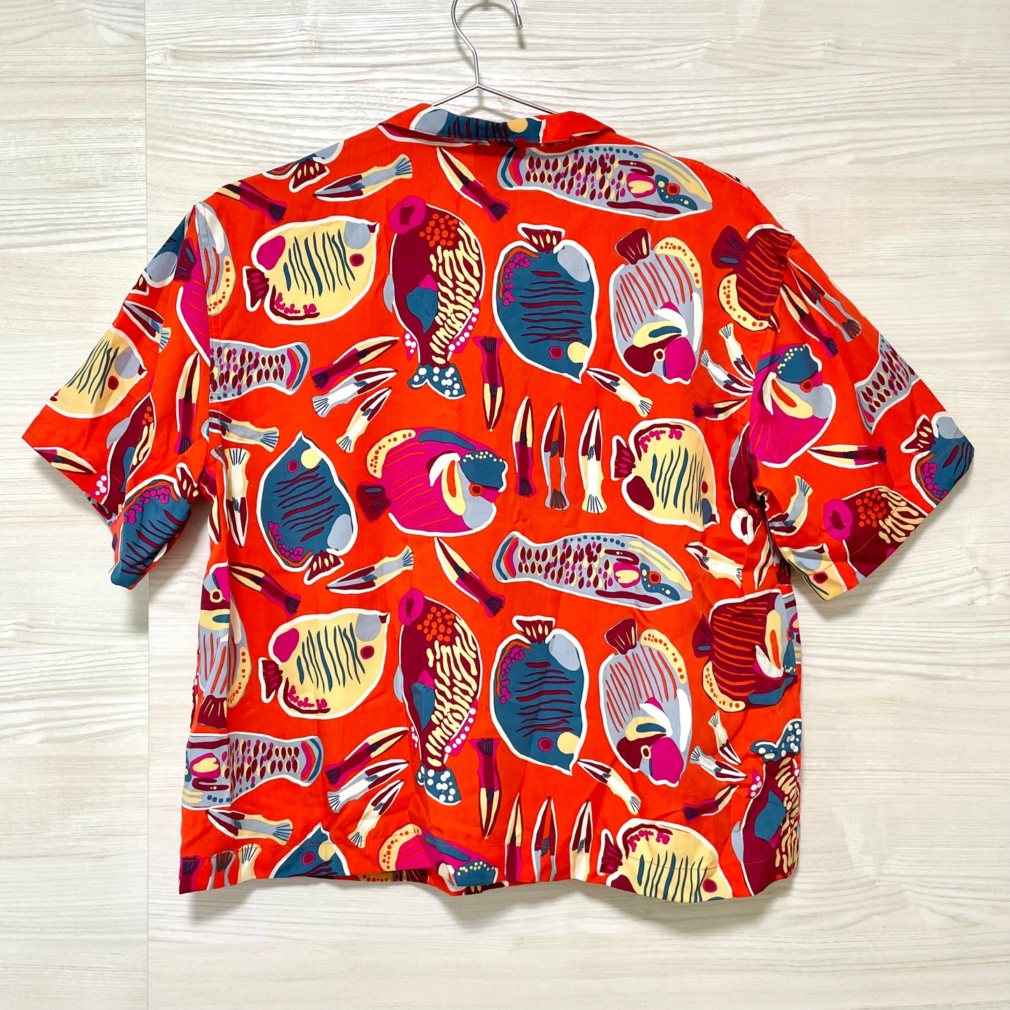 patagonia パタゴニア シャツ M/L  ウィメンズ タイダル スレッズ レディース オレンジ テンセル リヨセル 速乾 半袖