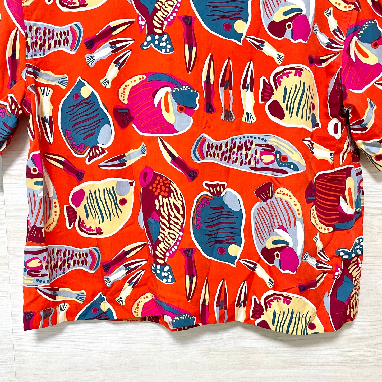 patagonia パタゴニア シャツ M/L  ウィメンズ タイダル スレッズ レディース オレンジ テンセル リヨセル 速乾 半袖