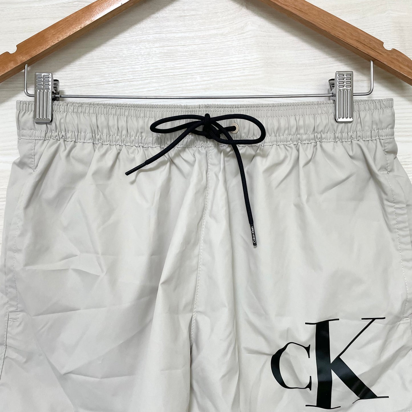 カルバンクライン 水着 S スイムウェア ホワイト ショートパンツ 白 メンズ