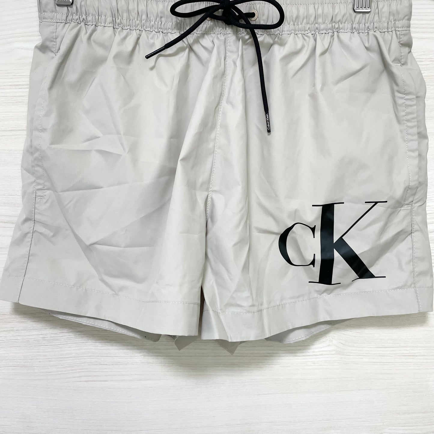 カルバンクライン 水着 S スイムウェア ホワイト ショートパンツ 白 メンズ