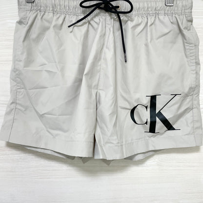 カルバンクライン 水着 S スイムウェア ホワイト ショートパンツ 白 メンズ