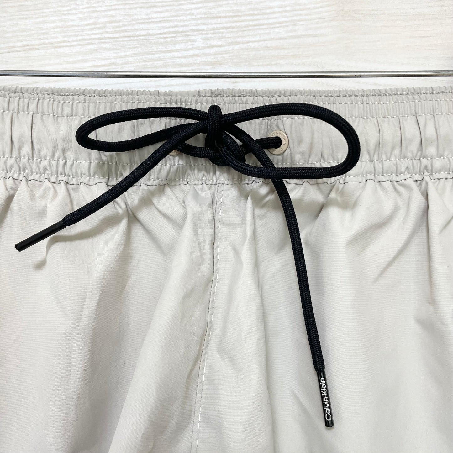 カルバンクライン 水着 S スイムウェア ホワイト ショートパンツ 白 メンズ