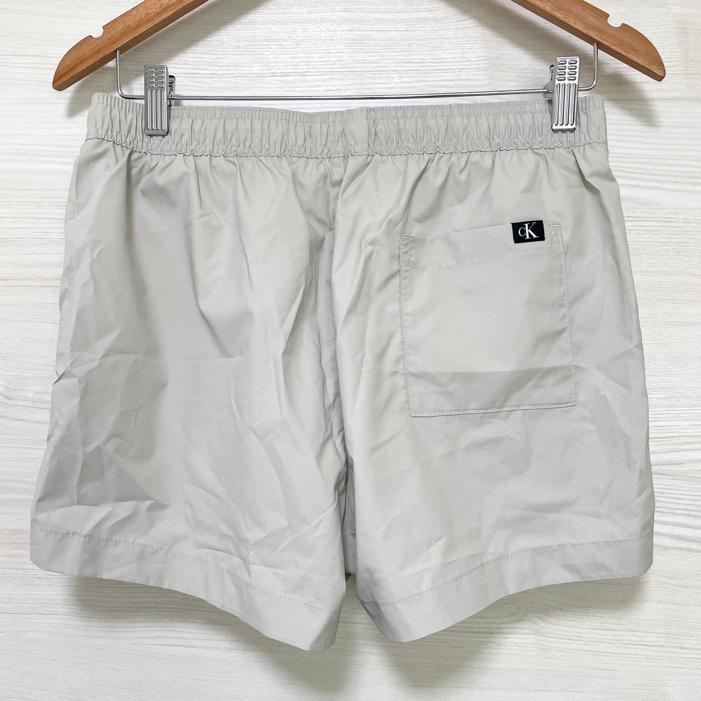 カルバンクライン 水着 S スイムウェア ホワイト ショートパンツ 白 メンズ