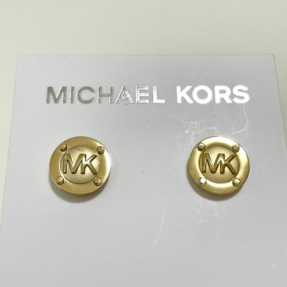 MICHAEL KORS マイケルコース ピアス アクセサリー レディース サークル ロゴ MK 上品 おしゃれ 可愛い ゴールド