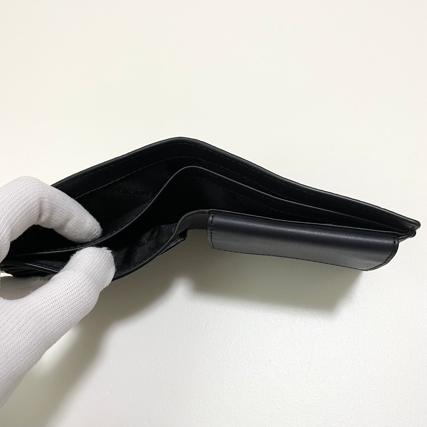 MICHAEL KORS マイケルコース 財布 折り財布 二つ折り財布 ウォレット メンズ シグネチャー コンパクト 紺 ネイビー