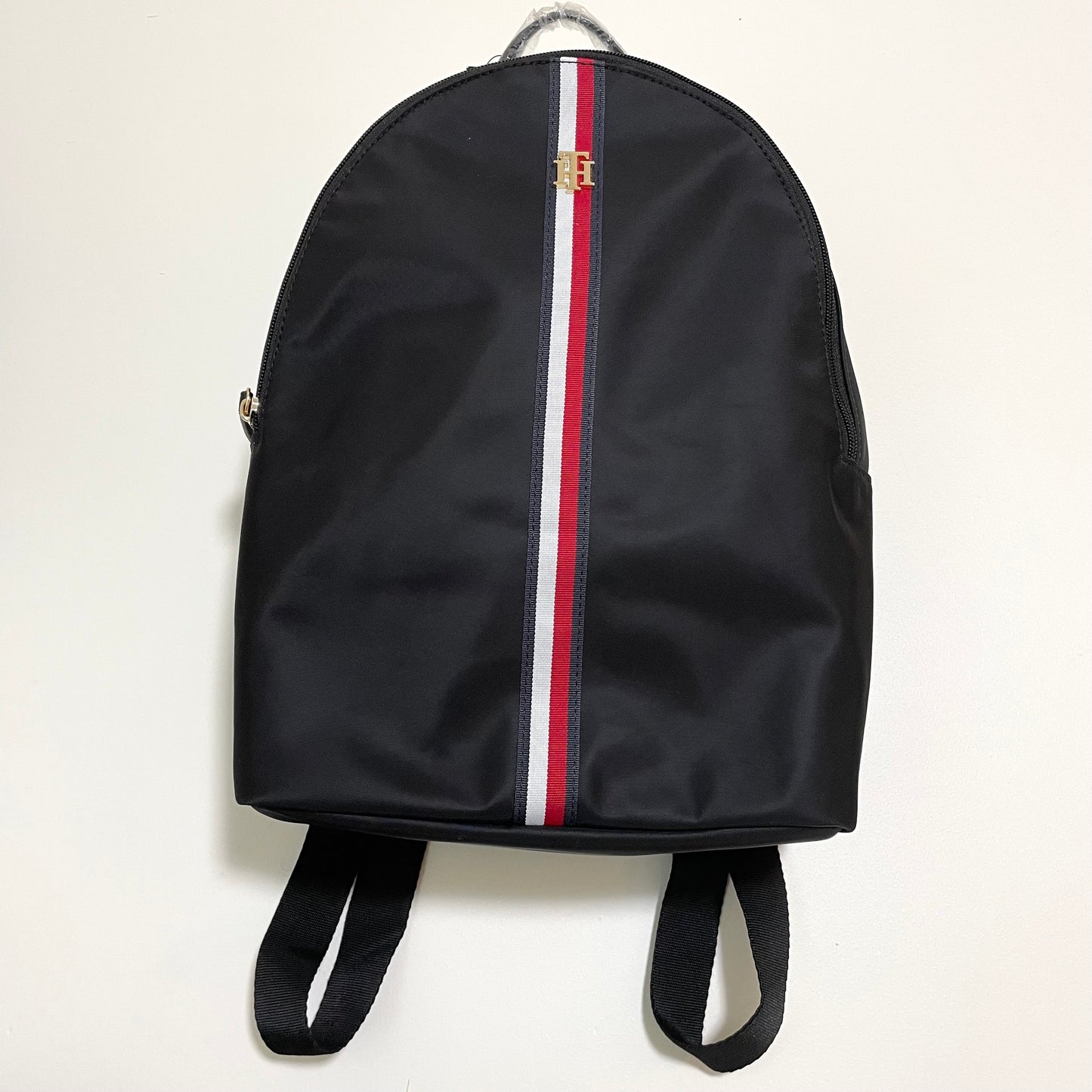 TOMMY HILFIGER トミーヒルフィガー リュックサック バックパック シンプル レディース 紺 ネイビー トリコロール