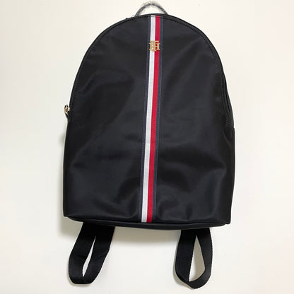 TOMMY HILFIGER トミーヒルフィガー リュックサック バックパック シンプル レディース 紺 ネイビー トリコロール