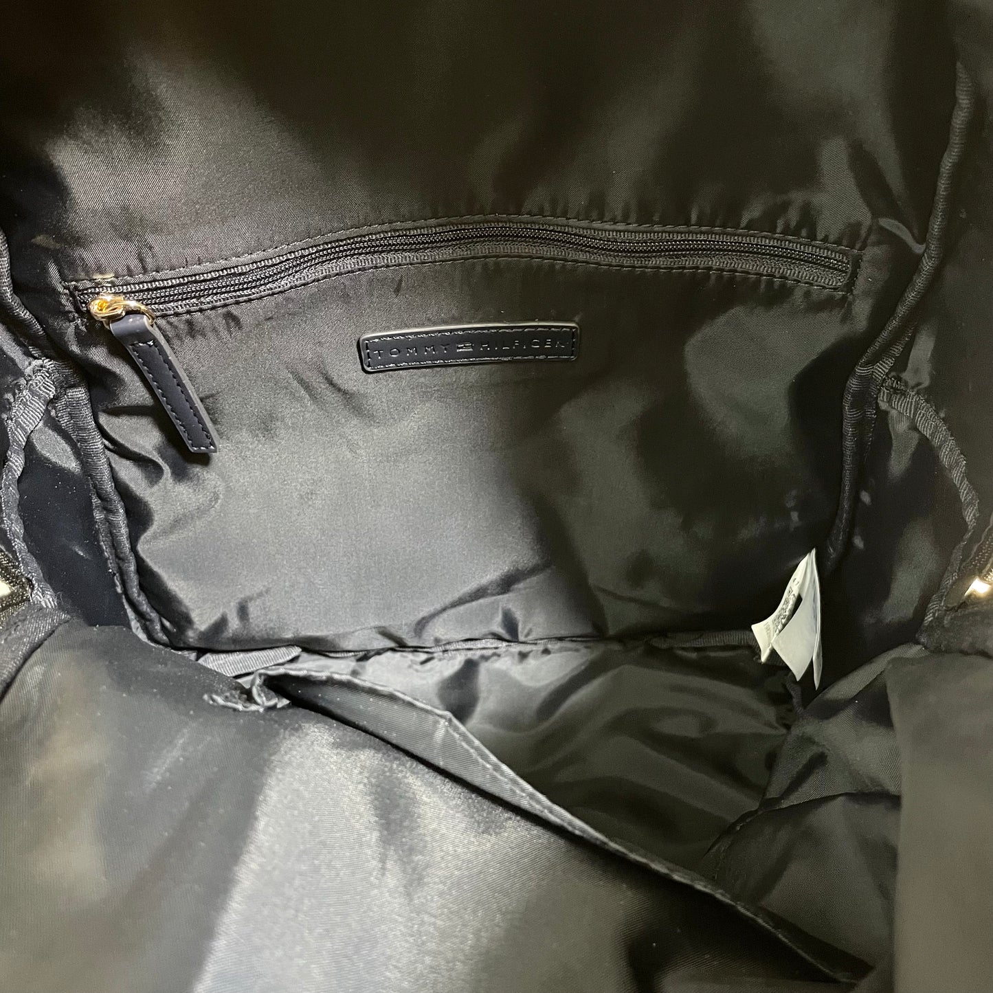 TOMMY HILFIGER トミーヒルフィガー リュックサック バックパック シンプル レディース 紺 ネイビー トリコロール