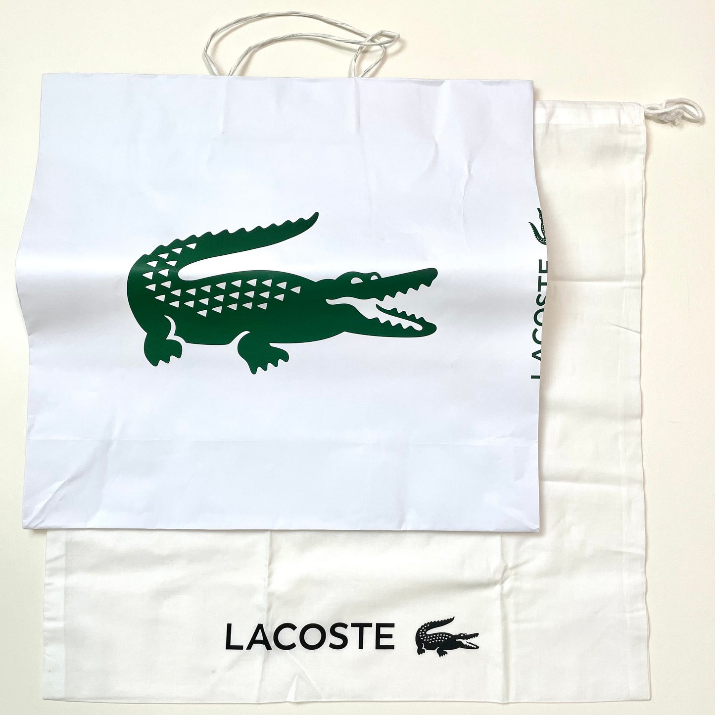 LACOSTE ラコステ バッグ レディース ヘリテージキャンバス テニススタイルトートバッグ カジュアル 大きめ 綿 ベージュ