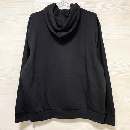 Calvin Klein Jeans カルバンクライン ジーンズ パーカー L 長袖 フード ロゴ プリント メンズ  ブラック