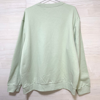 Calvin Klein Jeans カルバンクライン ジーンズ トレーナー XXL 長袖 ロゴ CK プリント 緑 グリーン