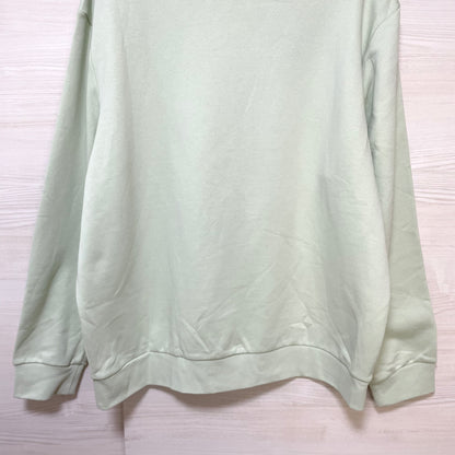 Calvin Klein Jeans カルバンクライン ジーンズ トレーナー XXL 長袖 ロゴ CK プリント 緑 グリーン