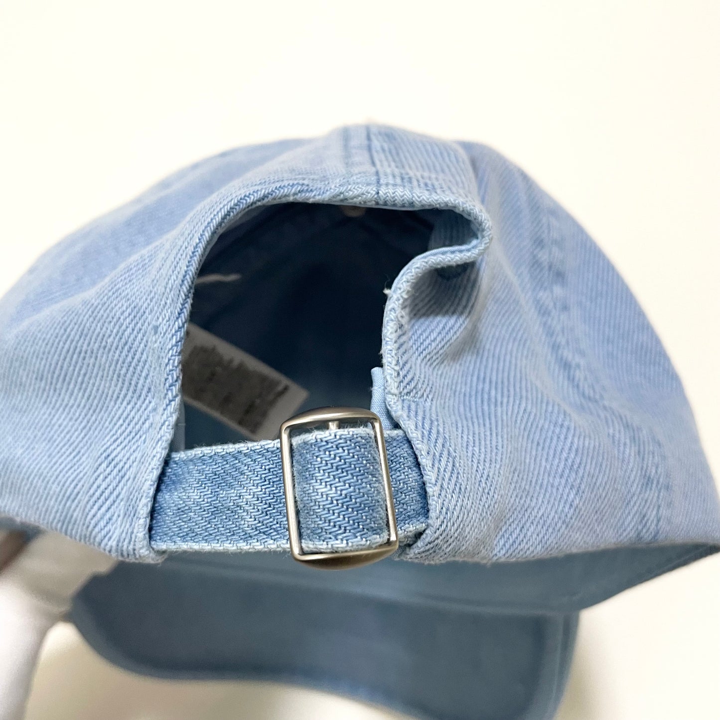 Calvin Klein カルバンクライン キャップ ベースボール 帽子 ONE SIZE デニム 刺繍 ロゴCK レディース 青