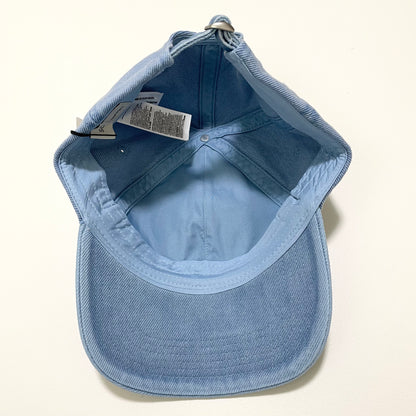 Calvin Klein カルバンクライン キャップ ベースボール 帽子 ONE SIZE デニム 刺繍 ロゴCK レディース 青