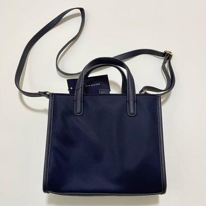 TOMMY HILFIGER トミーヒルフィガー ショルダーバッグ 斜め掛け ミニバッグ レディース ナイロン シンプル ネイビー