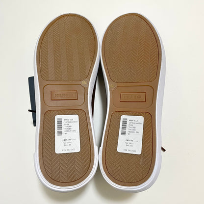 TOMMY HILFIGER トミーヒルフィガー スニーカー 27cm レースアップ メンズ 靴 シューズ おしゃれ 茶 ブラウン