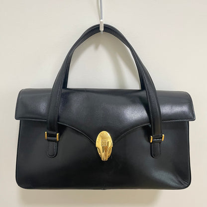 GIVENCHY ジバンシー ハンドバッグ フォーマルバッグ ミニバッグ レディース シンプル 黒 ブラック 美品 中古