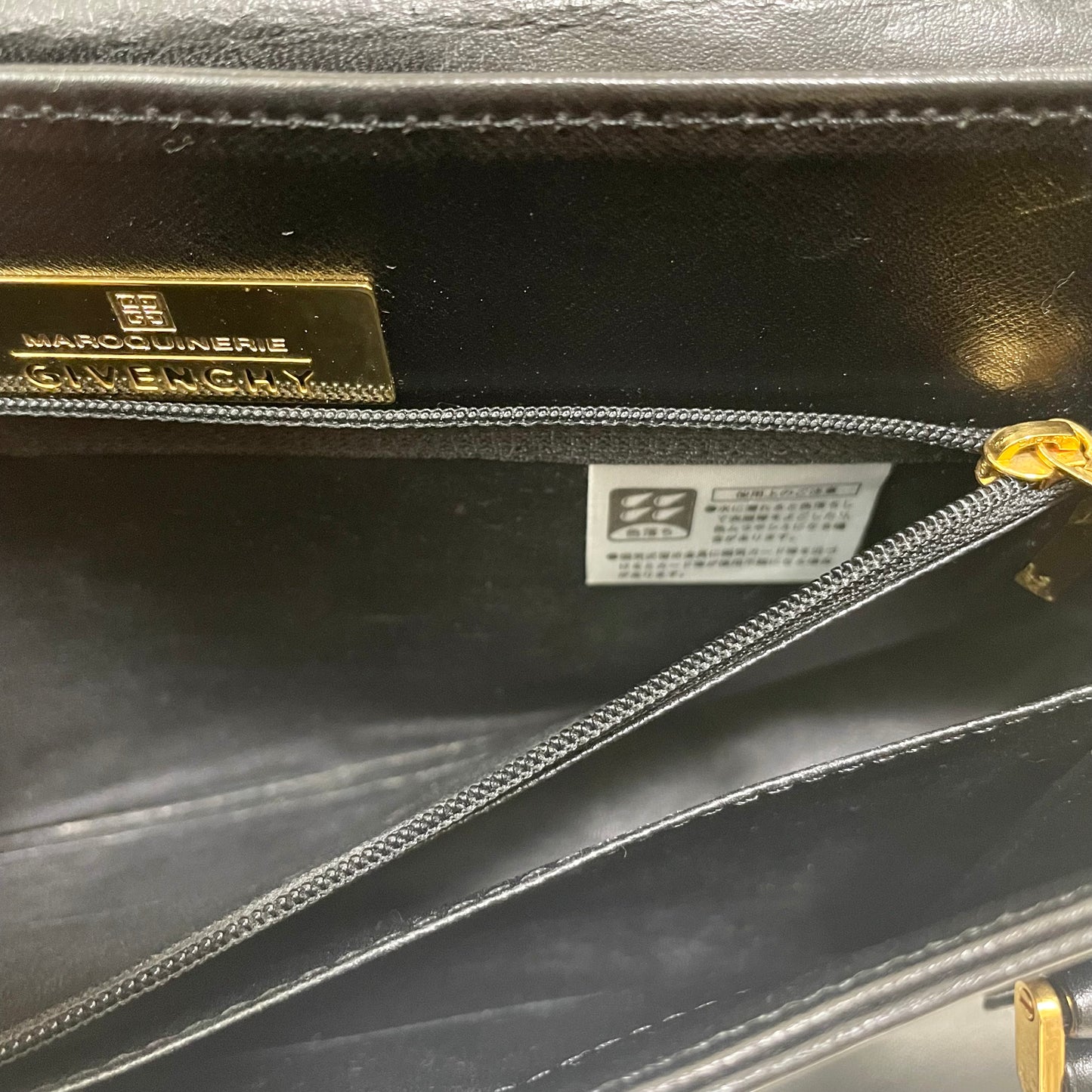 GIVENCHY ジバンシー ハンドバッグ フォーマルバッグ ミニバッグ レディース シンプル 黒 ブラック 美品 中古