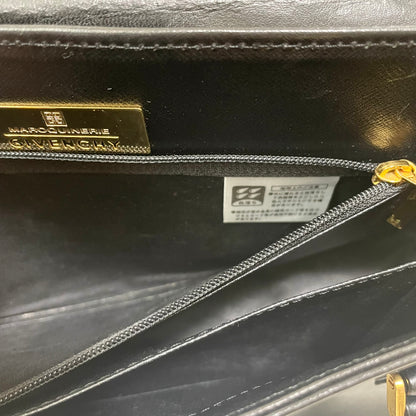 GIVENCHY ジバンシー ハンドバッグ フォーマルバッグ ミニバッグ レディース シンプル 黒 ブラック 美品 中古