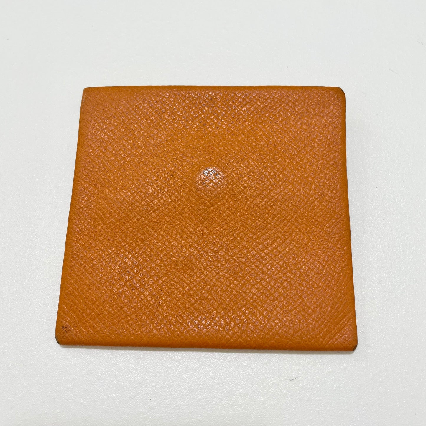 HERMES エルメス コインケース 小銭入れ バスティア エバーカラー シンプル レディース オレンジ 美品 中古