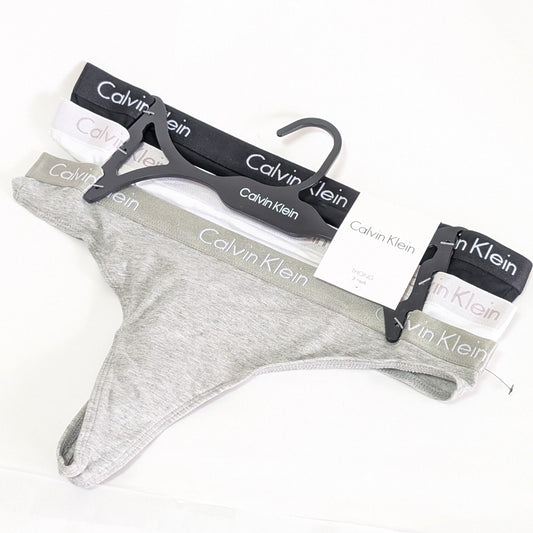 カルバンクライン Tバックショーツ M 3色セット ホワイト ブラック グレー