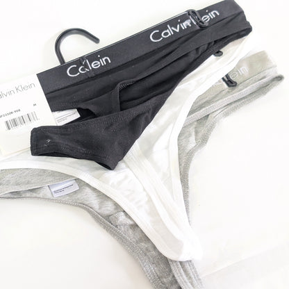 カルバンクライン Tバックショーツ M 3色セット ホワイト ブラック グレー