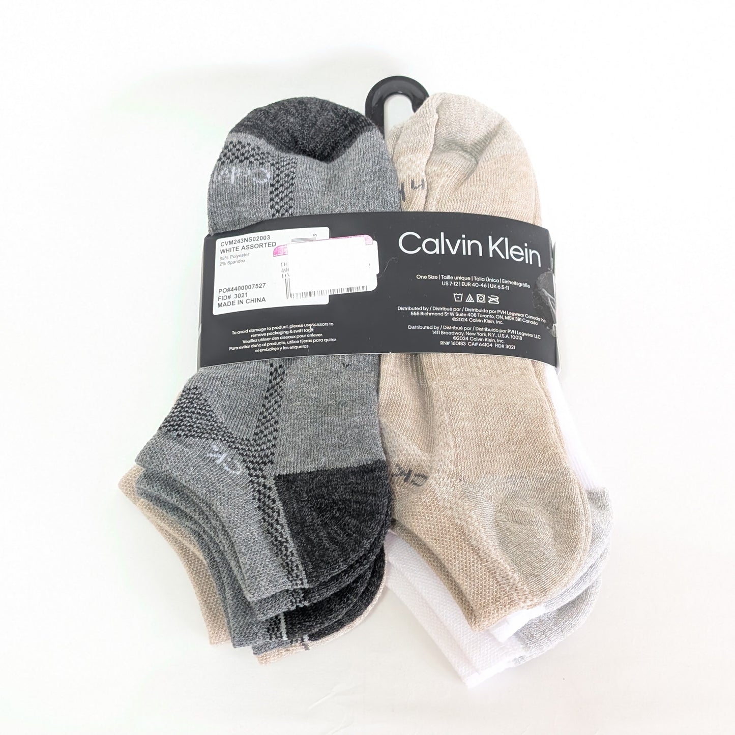 Calvin Klein ソックス 6足セット くるぶし シンプル 靴下