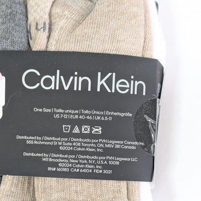Calvin Klein ソックス 6足セット くるぶし シンプル 靴下
