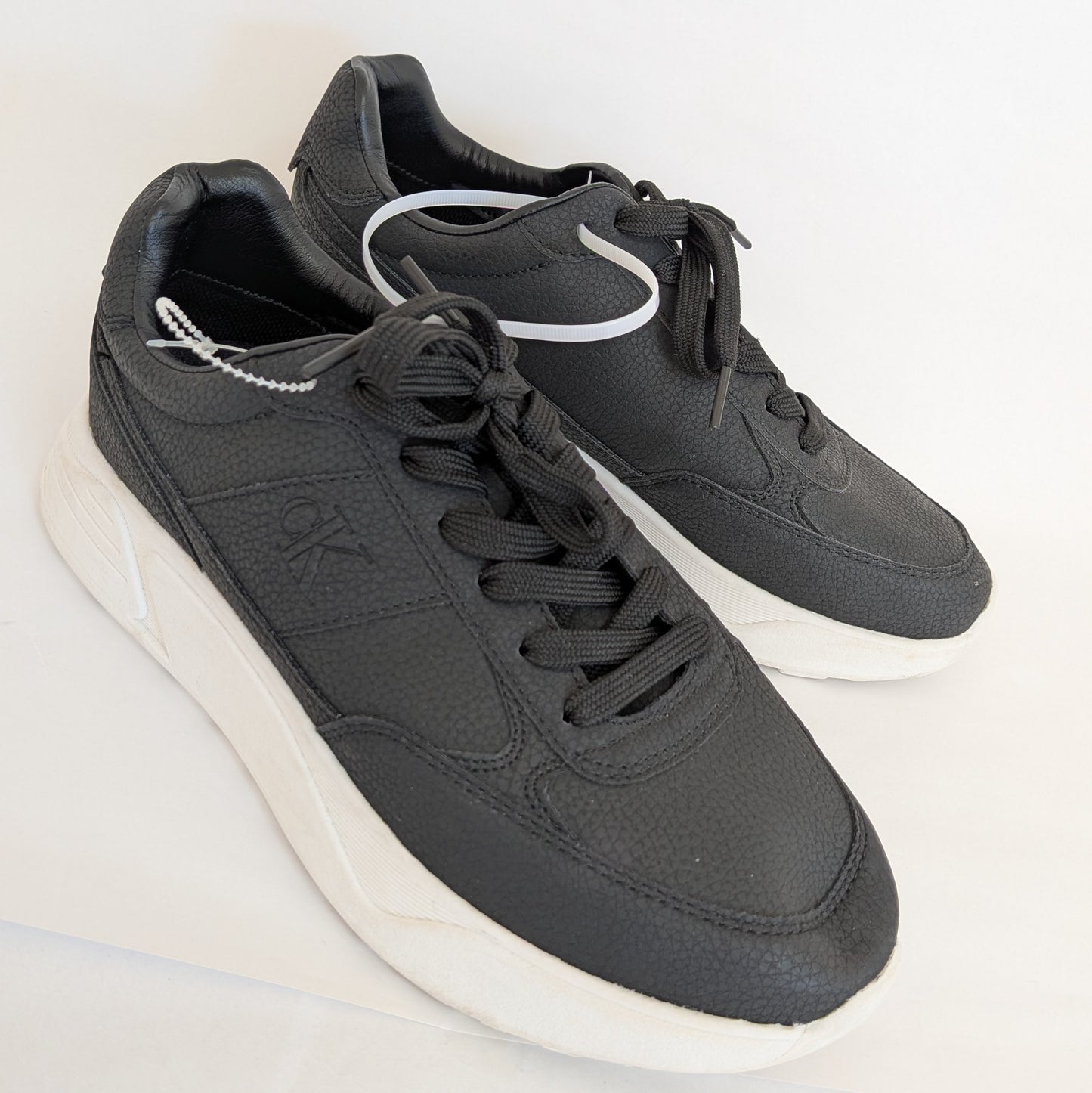 CalvinKlein スニーカー ブラック 27.5cm シンプル 無地 おしゃれ シューズ