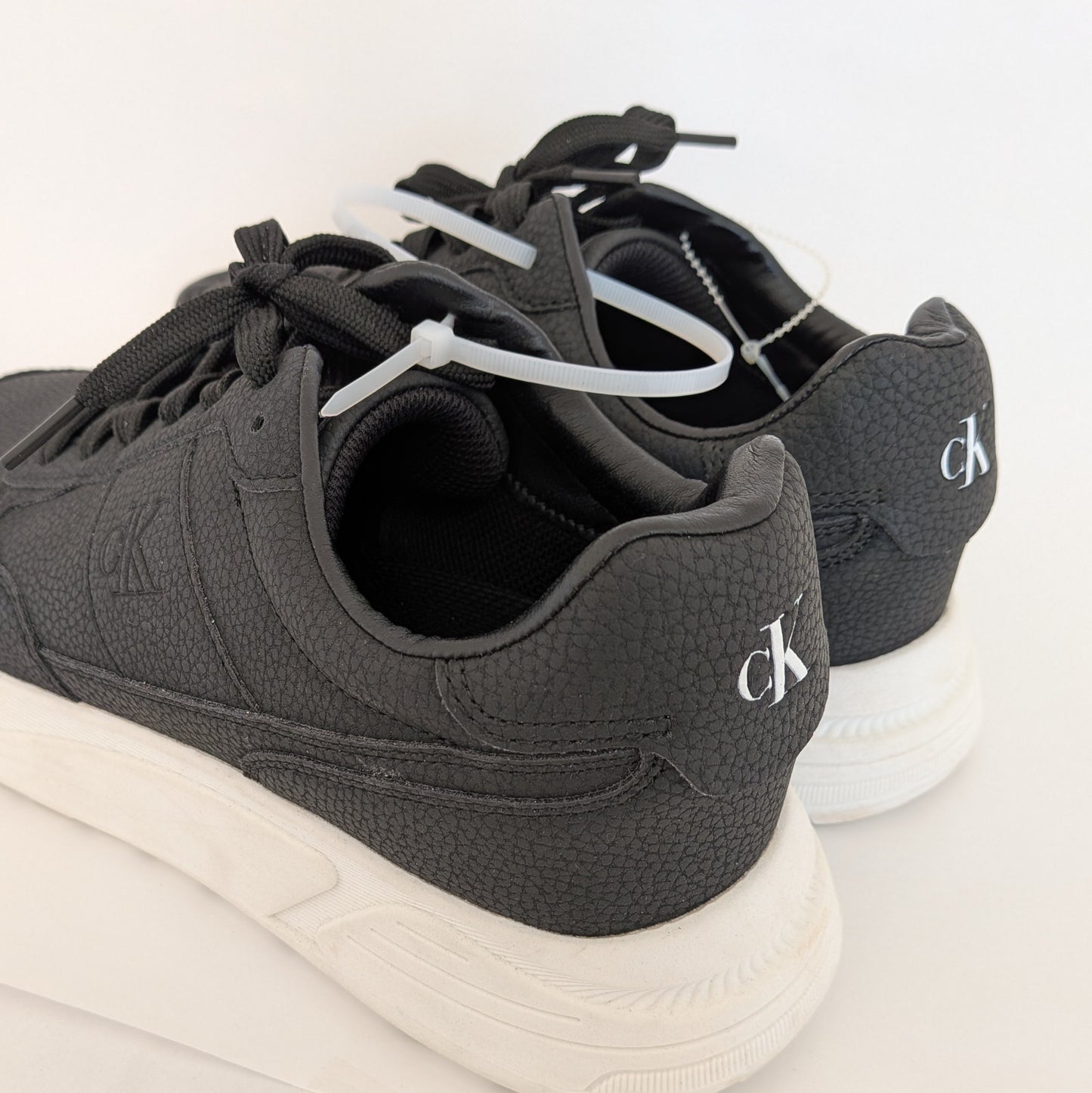 CalvinKlein スニーカー ブラック 27.5cm シンプル 無地 おしゃれ シューズ