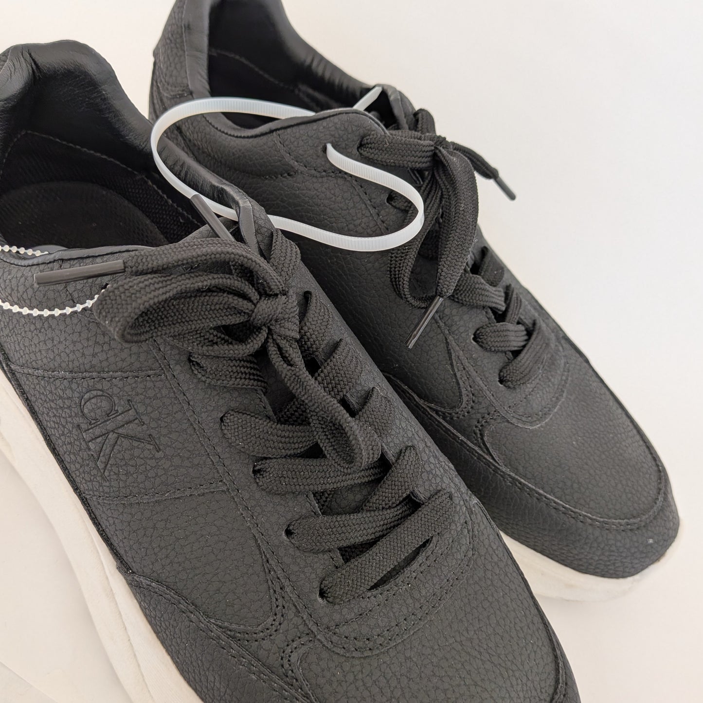 CalvinKlein スニーカー ブラック 27.5cm シンプル 無地 おしゃれ シューズ