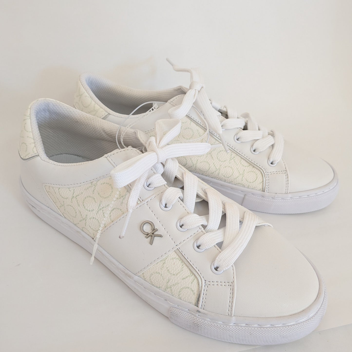 CalvinKlein スニーカー ホワイト 27.5cm CKロゴ シンプル おしゃれ メンズ