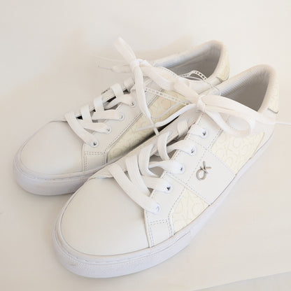 CalvinKlein スニーカー ホワイト 27.5cm CKロゴ シンプル おしゃれ メンズ