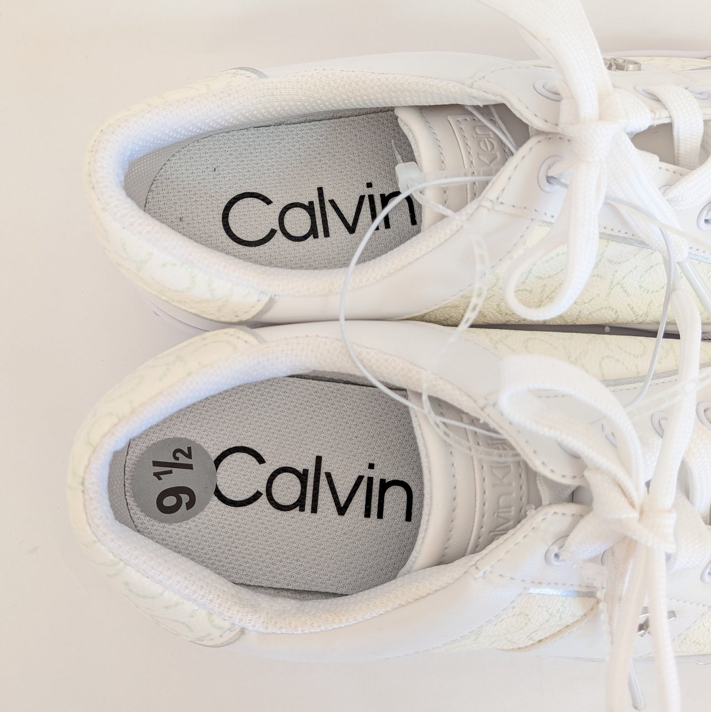 CalvinKlein スニーカー ホワイト 27.5cm CKロゴ シンプル おしゃれ メンズ