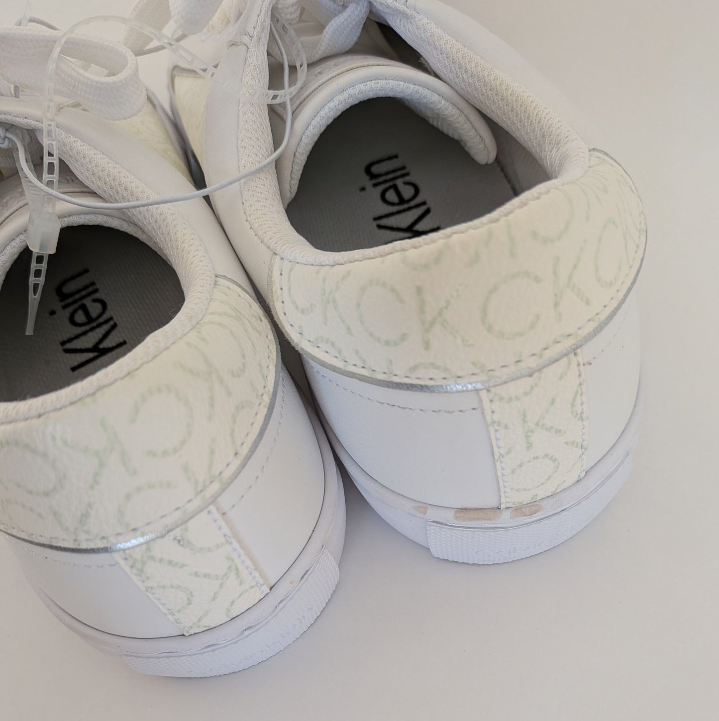 CalvinKlein スニーカー ホワイト 27.5cm CKロゴ シンプル おしゃれ メンズ