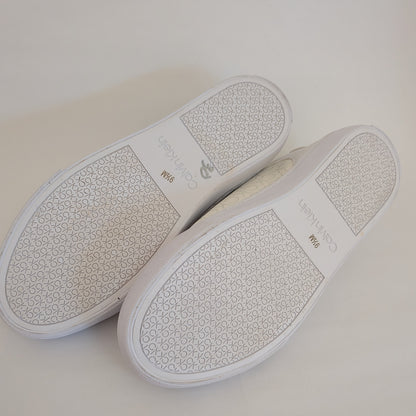 CalvinKlein スニーカー ホワイト 27.5cm CKロゴ シンプル おしゃれ メンズ