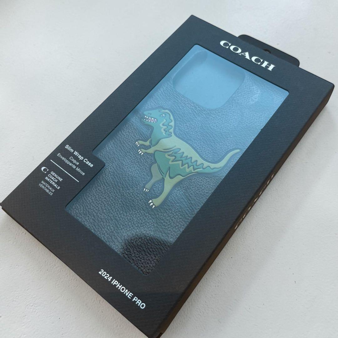 コーチ iPhone 16 PRO ケース・シグネチャー キャンバス・レキシー