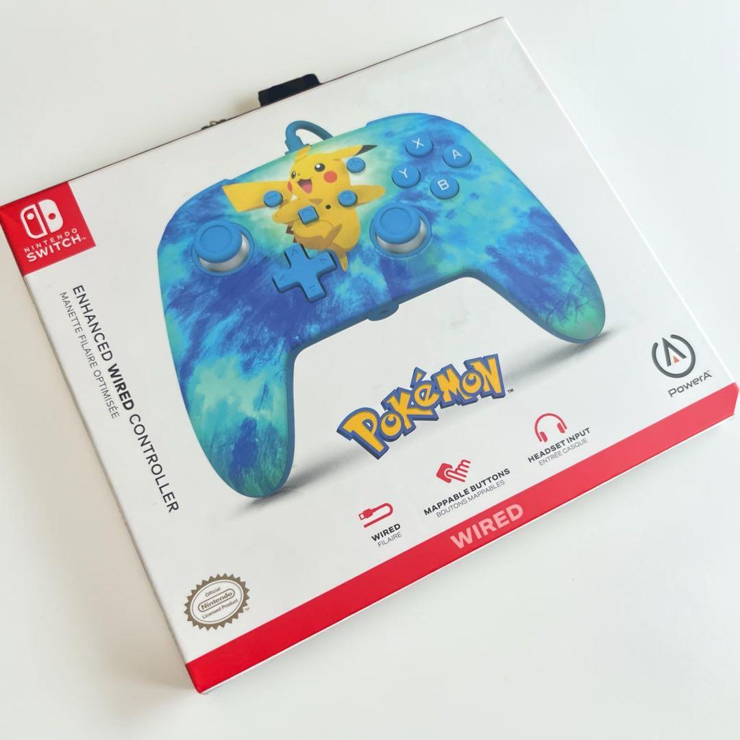ポケモン Nintendo switch 有線コントローラー 海外限定品