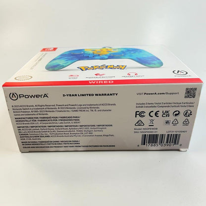 ポケモン Nintendo switch 有線コントローラー 海外限定品