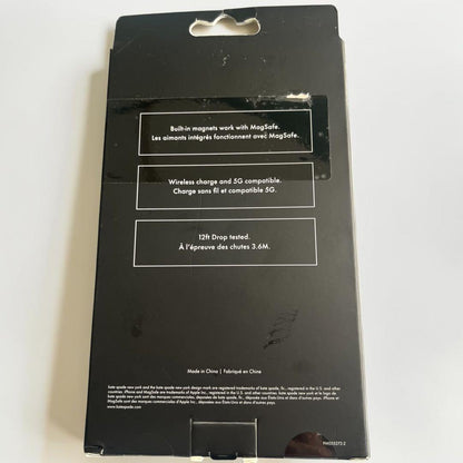 Kate Spade ヒョウ柄 iPhoneケース(16e/ 15/14/13)
