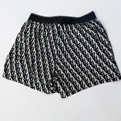 Calvin Klein トランクス Sサイズ 総柄 ロゴ ブラック