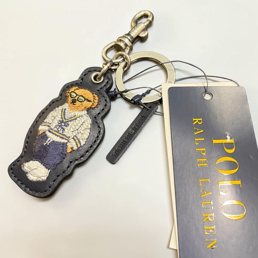 Polo Ralph Lauren ポロベア キーホルダー ネイビー