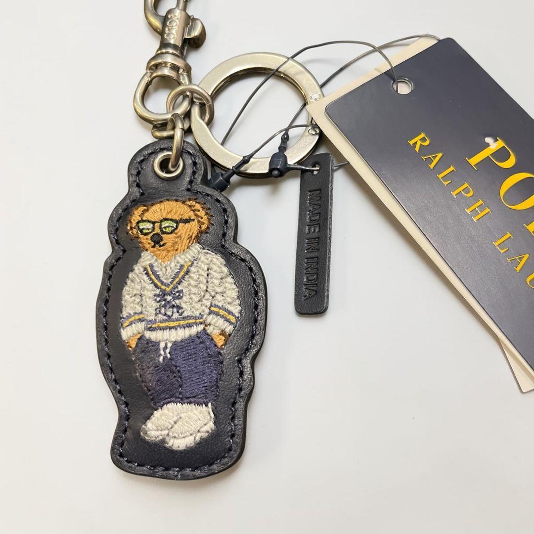 Polo Ralph Lauren ポロベア キーホルダー ネイビー