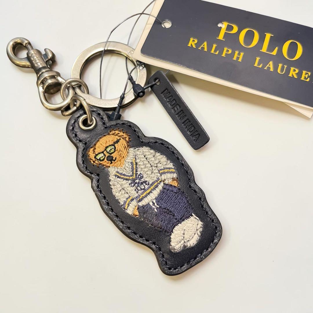 Polo Ralph Lauren ポロベア キーホルダー ネイビー