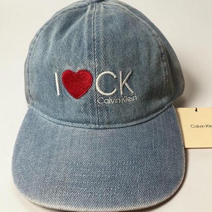 Calvin Klein デニム ベースボールキャップ