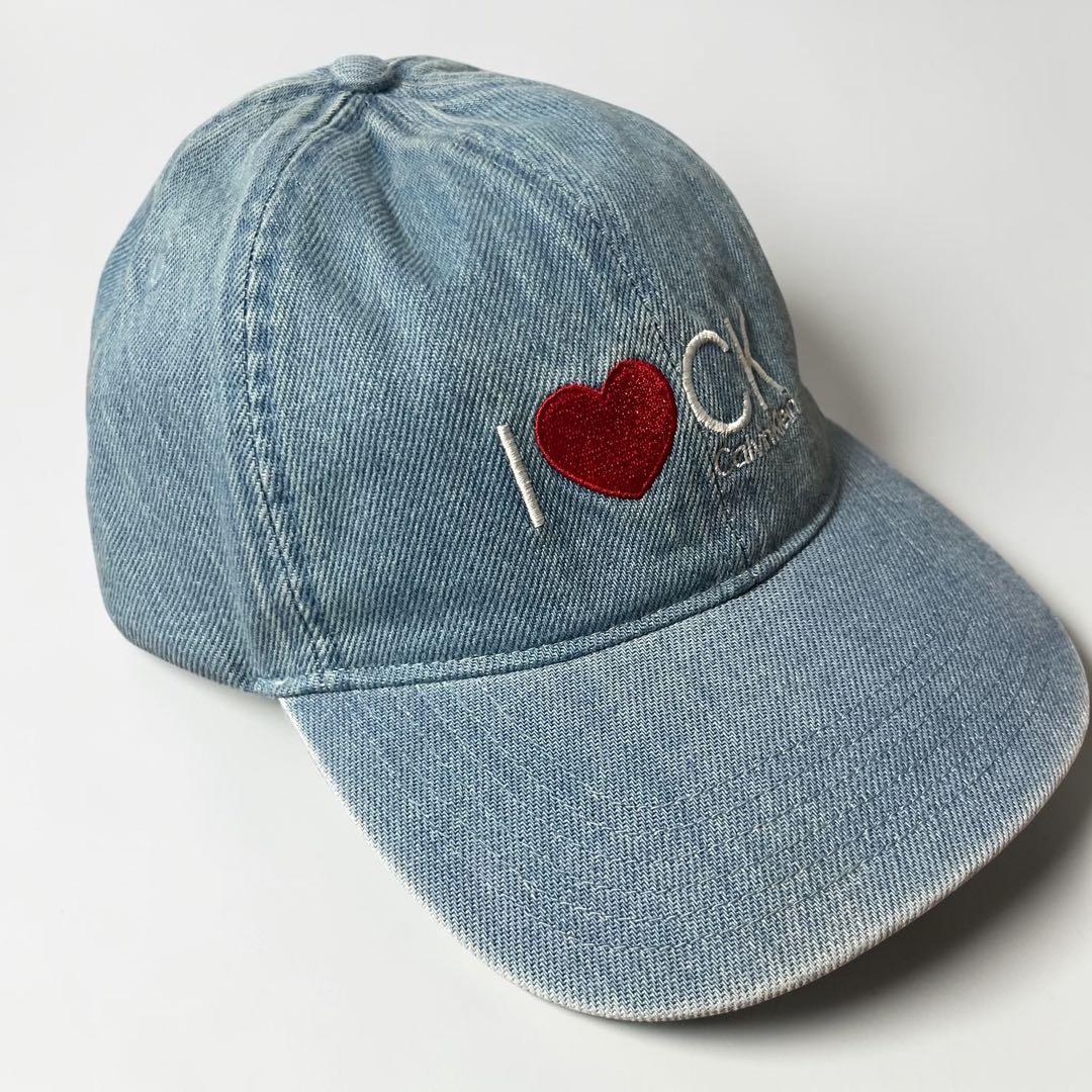 Calvin Klein デニム ベースボールキャップ